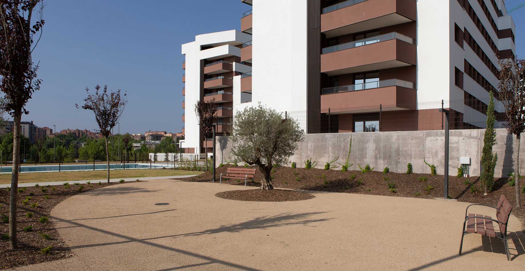 Zonas comunes de la promoción de viviendas iKasaClass Nuevo Tres Cantos